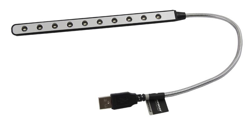 Lampa USB flexibila 10 LED-uri, 26 cm, pentru PC sau notebook, Esperanza EA148 - imagine 7
